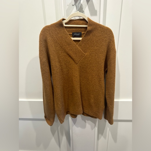 SCOTCH & SODA - Ribbed V-Neck Knit Sweater - size L - Picture 3 of 6